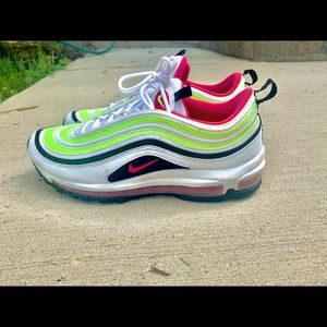 Size 9 Men’s Nike Air Max 97 Volt Rush Pink